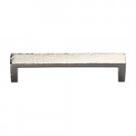 M Marcus Heritage Brass Hammered Wide Metro Design Cabinet Pull 192mm Centre to Centre
